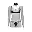 Set 4 piese, rochie, sutien, bikini, choker, Obsessive, Sashalla-manechin