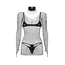 Set 4 piese, rochie, sutien, bikini, choker, Obsessive, Sashalla - fara manechin