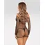 Set 4 piese, rochie, sutien, bikini, choker, Obsessive, Sashalla_vedere spate