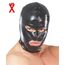 Masca Latex Negru - vedere frontala