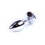 Dop Anal Plug Jewellery Silver Red_3