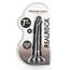 Dildo Realist Real Rock Skin 17 cm Negru cu Ventuza - vedere principala produs