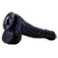 Dildo XXL, Icon Brands "Falcon Big Black Cock Ice Pick" 33 cm - Negru_3