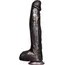 Dildo XXL, Icon Brands "Falcon Big Black Cock Ice Pick" 33 cm - Negru_1