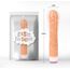 Vibrator realist Basic Pulsator Natural Flesh Chisa Novelties 23 cm - vedere frontala