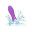 Vibrator CalExotics Bliss Ripple Violet - rezistent la apa, submers
