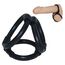 Inel Seven Creations TriRing Cock Cage Negru