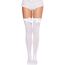 Ciorapi de nailon cu funda Kay, Leg Avenue, alb, 70 DEN, S-L