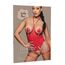 Body Risque Kinky Diva rosu vedere spate curea talie reglabila Insane Sexy