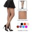 Ciorapi plasa Gia Spandex Net, Leg Avenue, negri, S-L-ambalaj