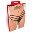 Lenjerie Daring Intimates Lace String with Straps Negru