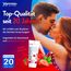 Lubrifiant Joydivision Aquaglide Capsuni 100 ml