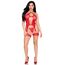 Set Forever Yours Cami Garter Leg Avenue - Rosu