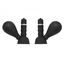 Ventuze vibratoare mameloane Twin Toyz4Lovers - set 2 bucati vedere frontala