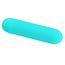 Mini vibrator bullet Stefan Pretty Love Turcoaz - vedere din spate buton control