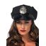 Sapca politie neagra Leg Avenue cu insigna argintie inclusa in setul Flirty Five-0