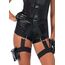 Detaliu harness curea utilitara holstere coase inele O-ring Leg Avenue Flirty Five-0