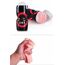 Masturbator Passion Cup Vagina 04, cupa TPE elastic tinuta in mana pentru a arata elasticitatea materialului