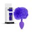 Plug Silicon cu Coada Jewellery Bunny Tail Purple - cutie B-Series alaturi de produs