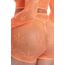 Set Top si Pantaloni Pink Lipstick Lingerie Leaf It To Me Portocaliu - imagine 2