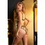 Body Mesh Cut-Out Fantasy Lingerie Boujee cu Capse Auriu - imagine 3