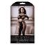 Set Top si Colanti Fishnet Fantasy Lingerie Missing You Negru