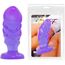 Plug Anal BAILE Unisex cu Ventuza Lila - imagine 3