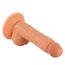 Dildo VSCNOVELTY Mr. Rude Flesh detaliu cap pronuntat si shaft veinat