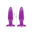Plug anal conic TPE vedere laterala comparatie marime