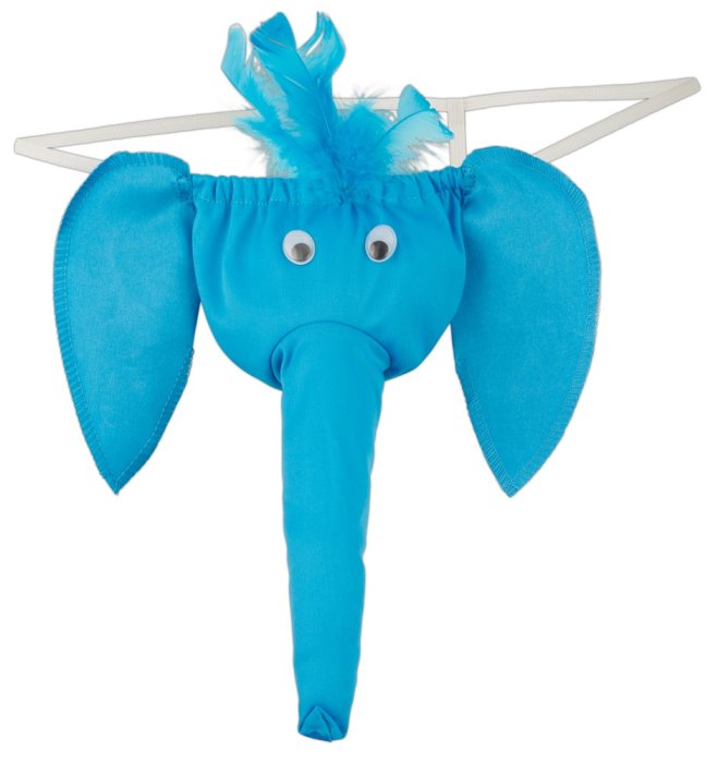 Chiloti Funny cu Trompa Elefant