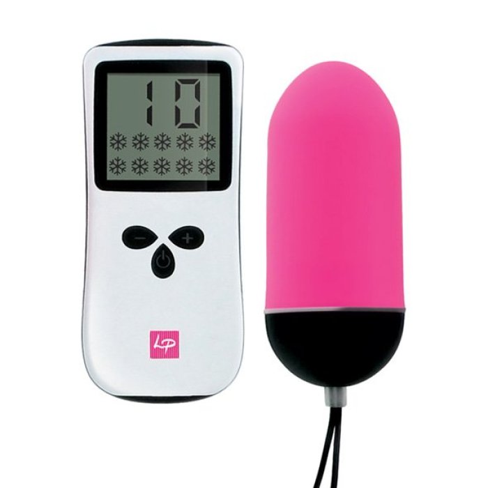 Ou Vibrator Lovers Premium »Vibrating Egg« 8 cm - Roz