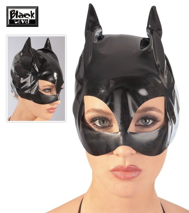 Masca Pisica, Cat Woman, Black Level# - detaliu design