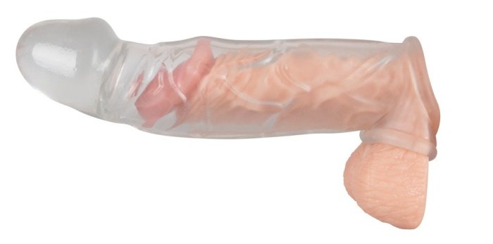 Prelungitor Penis You2Toys »Crystal Skin« 23 cm - vedere frontala