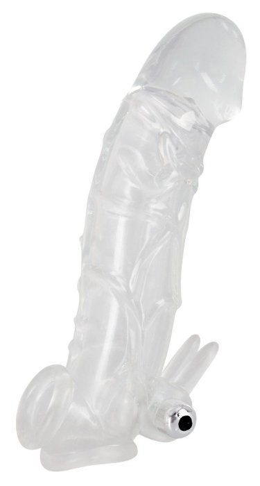 Prelungitor Penis Vibrator Crystal Skin