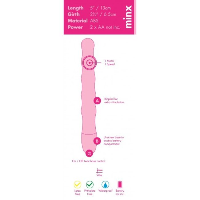 Vibrator Anal Silky Touch - culoare si material