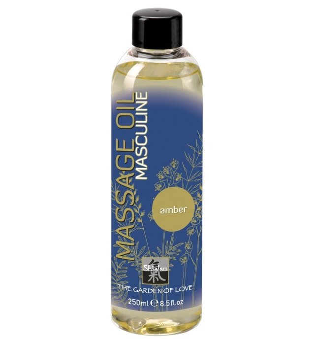 Ulei Masaj Erotic Shiatsu Ambra 250ml - vedere frontala