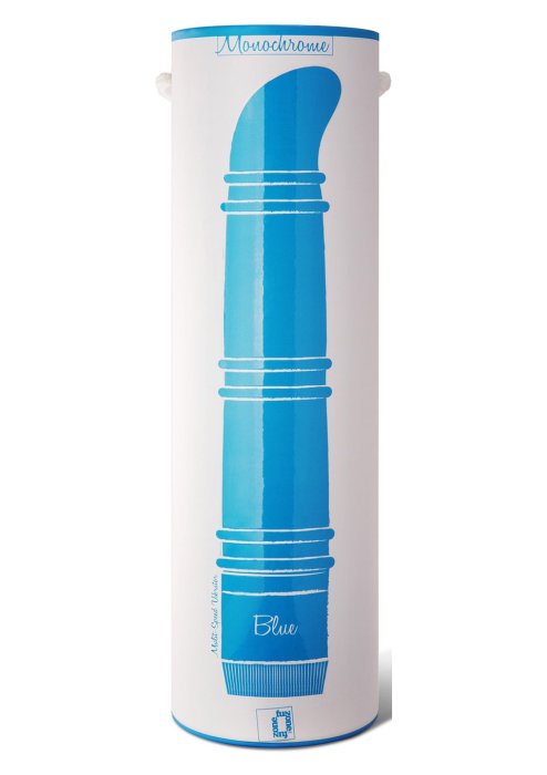 Vibrator HAOOY »Monochrome« 22,5 cm - Albastru