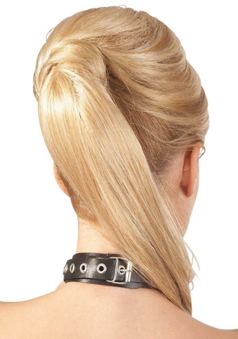 Catuse ZADO "Leather Fesselset" - Negre##
