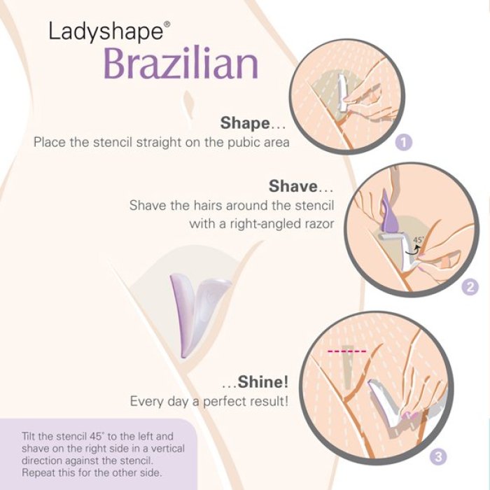Ladyshape Brazilian - detaliu design