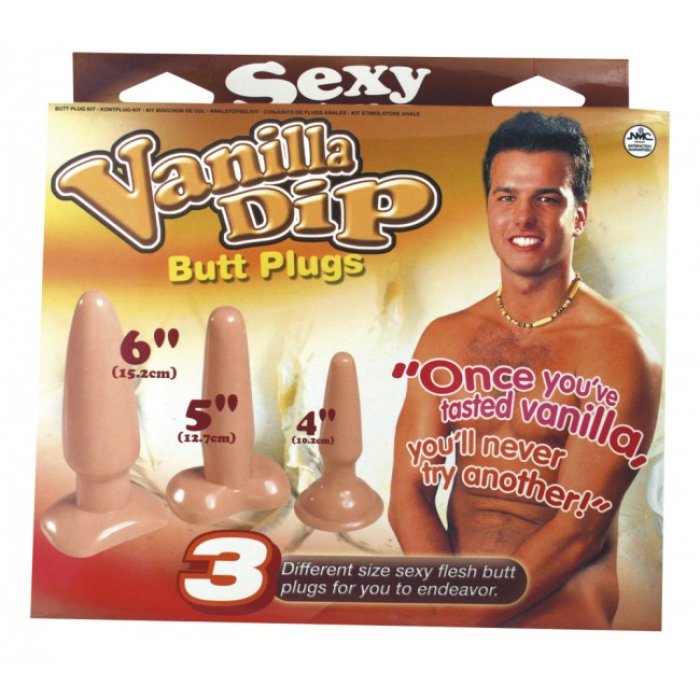 Set Dildo Anal NMC »Vanilla Dip« Natural