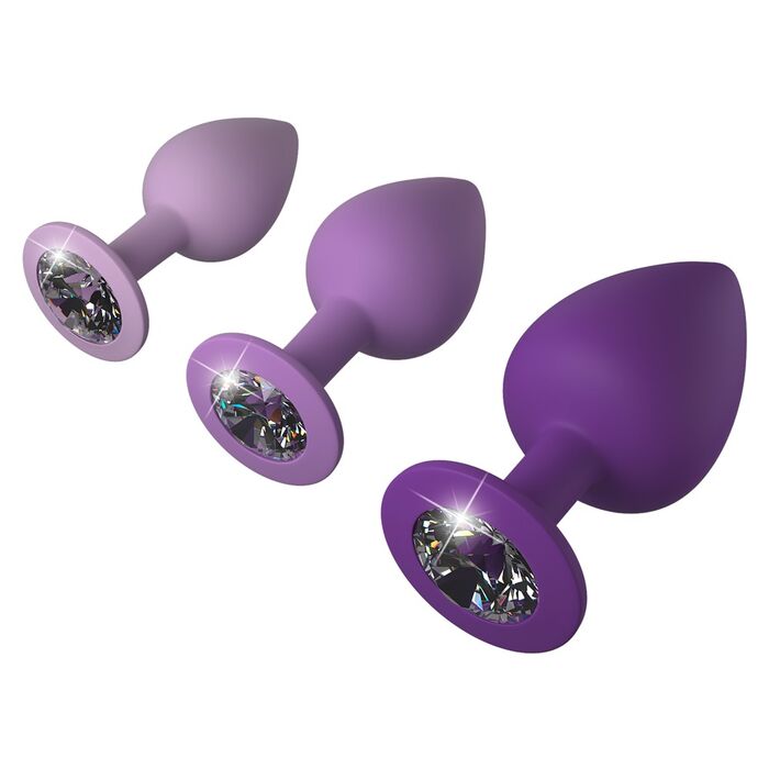 Set 3 Dopuri Anale Pipedream »Fantasy For Her«, Little Gems Trainer - violet
