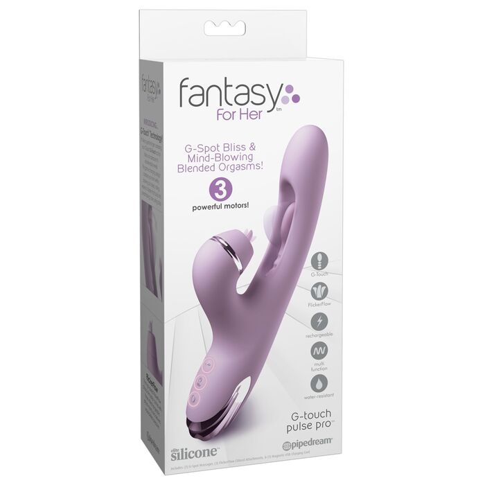 Vibrator G Touch Pipedream »Fantasy For Her« 10 Viteze - Violet