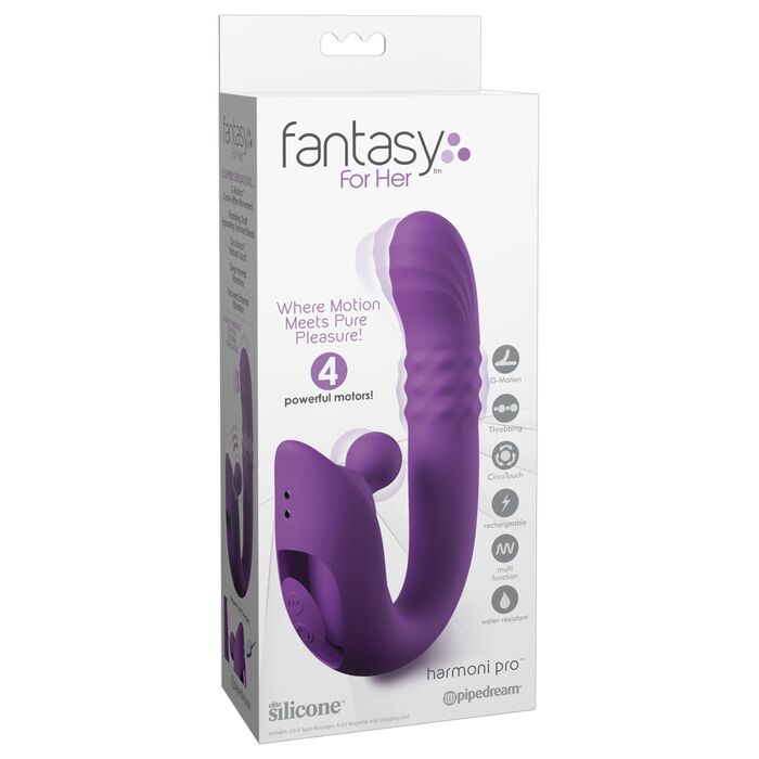 Vibrator Harmoni Pro Pipedream »Fantasy For Her« 10 Viteze - Cutia Ambalaj