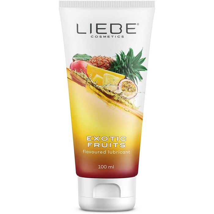 Lubrifiant Intim cu aroma naturala de Fructe Exotice, 100 ml