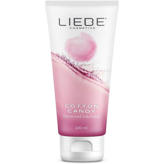 Lubrifiant Intim cu aroma naturala de Cotton Candy, 100 ml