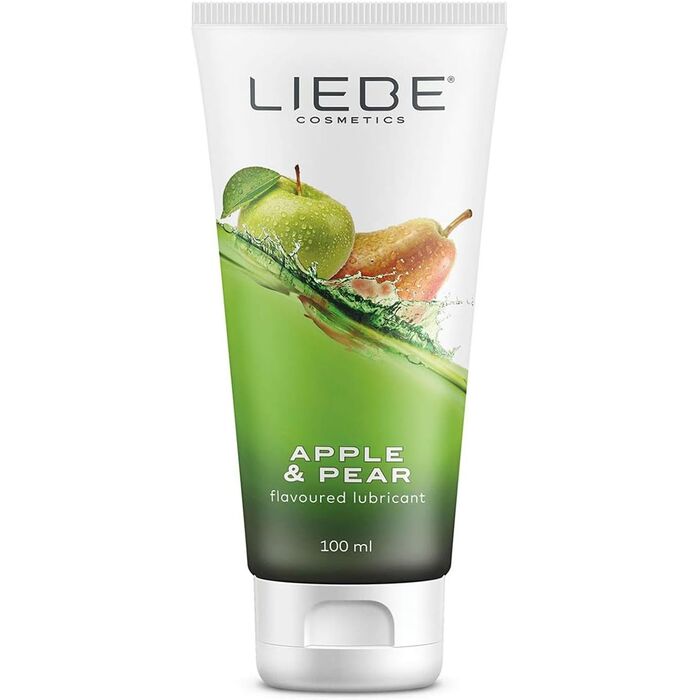Lubrifiant Intim cu aroma naturala de Mere si Pere, 100 ml