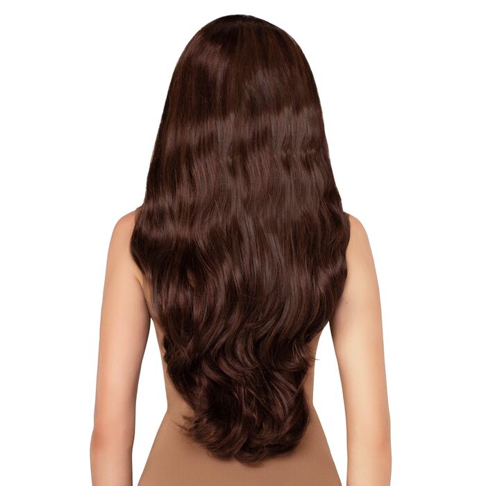 Peruca Leg Avenue Long Wavy Wig Saten, 68 cm - vedere de la spate