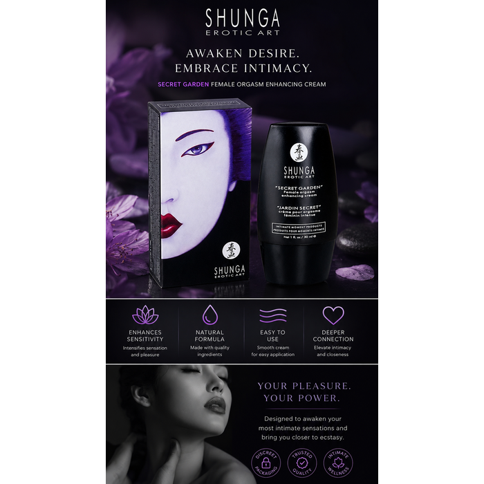 Crema Orgasm Shunga "Erotic Art" 30 gr
