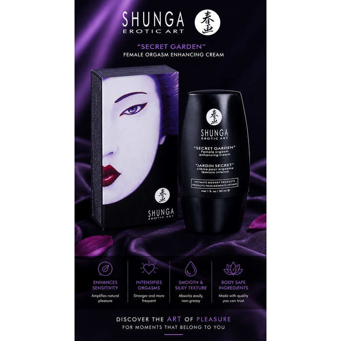Crema Orgasm Shunga "Erotic Art" 30 gr