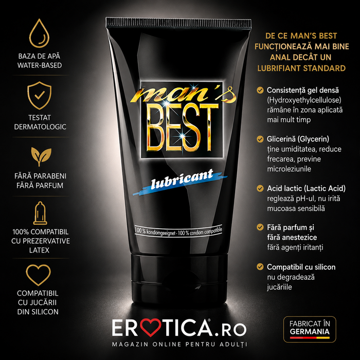 Lubrifiant Anal JoyDivision MansBest 150ml - cu polimeri